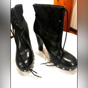 Beautiful Coach Booties. Size 7.5. Very lightly worn!